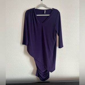 Beautiful purple mini dress